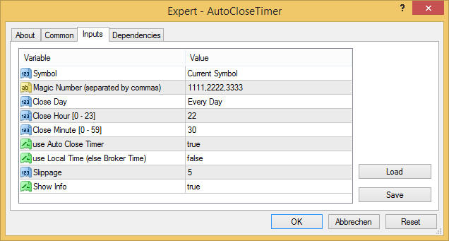 Auto Close Timer Tool